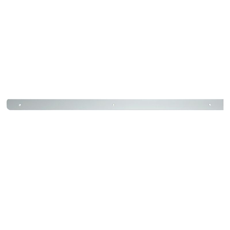 Listwa boczna aluminiowa Biuro Styl srebrna do blatu na ostrą krawędź 28 x 600 mm 1 szt.