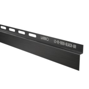 Listwa brodzikowa czołowa Lambro czarny mat 180 cm 1 szt.