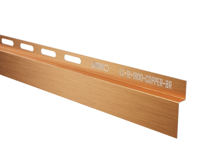 Listwa brodzikowa czołowa Lambro miedziany mat  180 cm 1 szt.