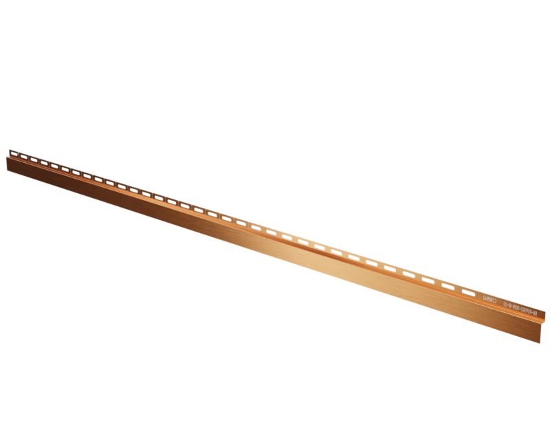Listwa brodzikowa czołowa Lambro miedziany mat  180 cm 1 szt.