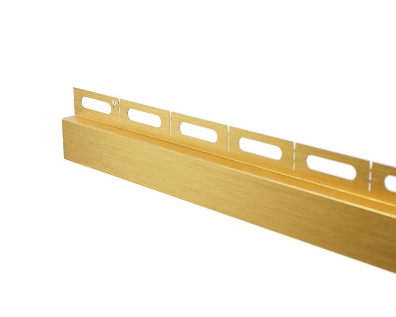 Listwa brodzikowa czołowa Lambro złoty mat 130 cm 1 szt.
