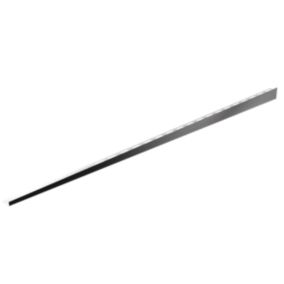 Listwa brodzikowa krawędziowa spadkowa Lambro czarny mat 120 cm lewa 1 szt.