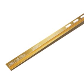 Listwa brodzikowa podłogowa spadkowa do szkła lewa LPS Lambro złoty mat 120cm 1 szt.
