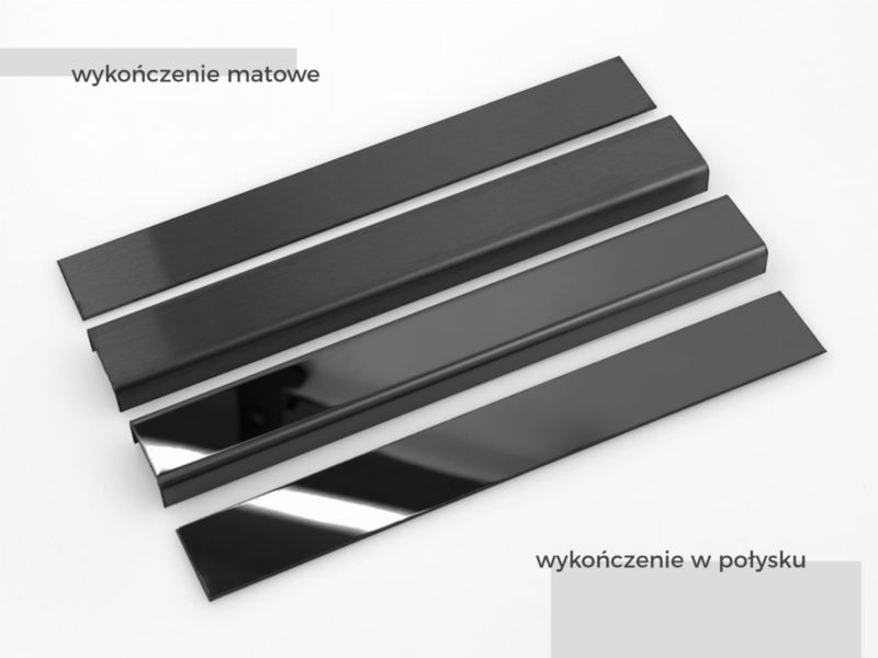 Listwa dekoracyjna Lambro I czarny połysk 2,8cm x 270cm 1 szt.