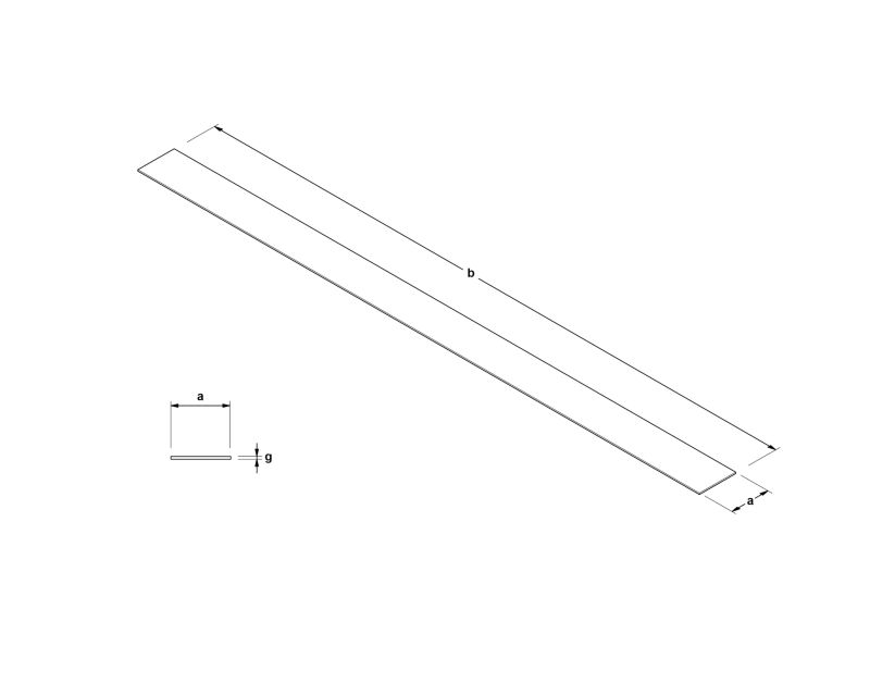 Listwa dekoracyjna Lambro I miedziany mat 3,8cm x 270cm 1 szt.