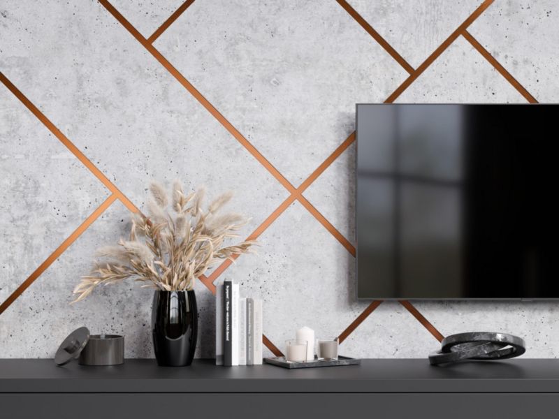 Listwa dekoracyjna samoprzylepna Lambro miedziany mat 1 x 600 cm 1 szt.
