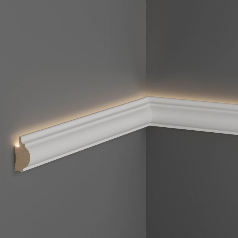 Listwa Elegant LED 40 x 22 x 2750 mm do malowania