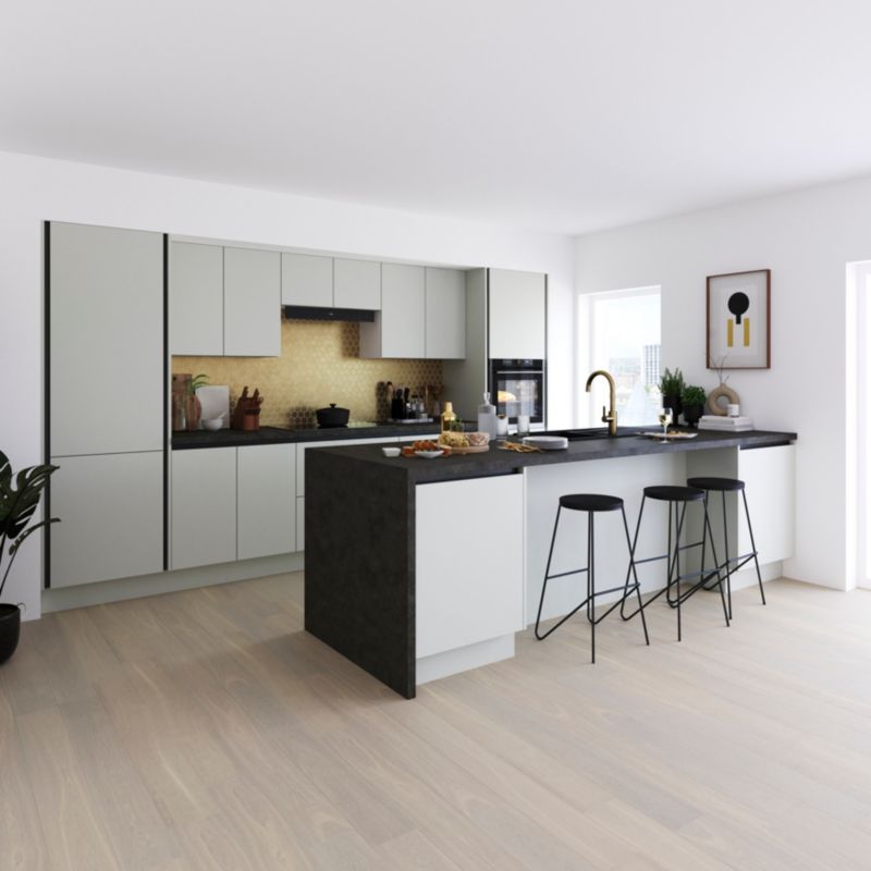 Listwa kolumnowa wysoka 1-skrzydłowa GoodHome Innovo czarny