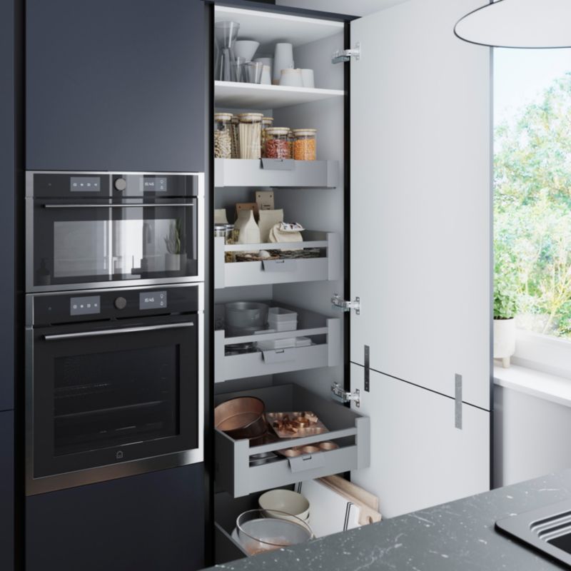 Listwa kolumnowa wysoka 2-skrzydłowa GoodHome Innovo czarny