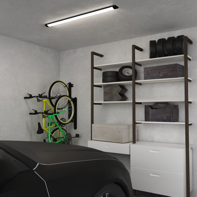 Listwa LED Eko-Light Batten 36 W 120 cm 4000 K czarna