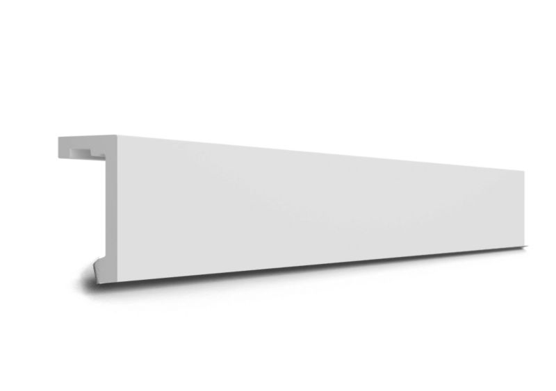 Listwa maskująca karnisz, karniszowa LED VERDICO 10 cm x 4cm - 1 szt.
