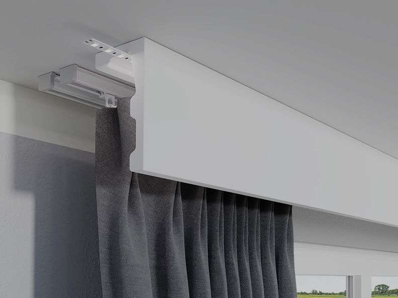 Listwa maskująca karnisz, karniszowa LED VERDICO 10 cm x 4cm - 1 szt.