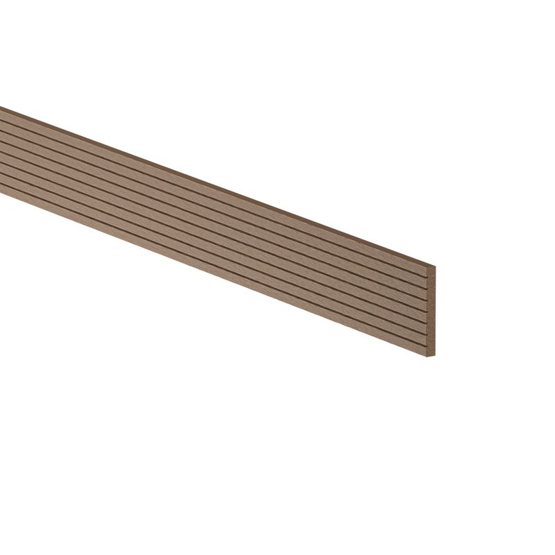 Listwa maskująca NORDECK 2200 x 82 x 10 mm płaska WPC, Skogline teak 1 szt.