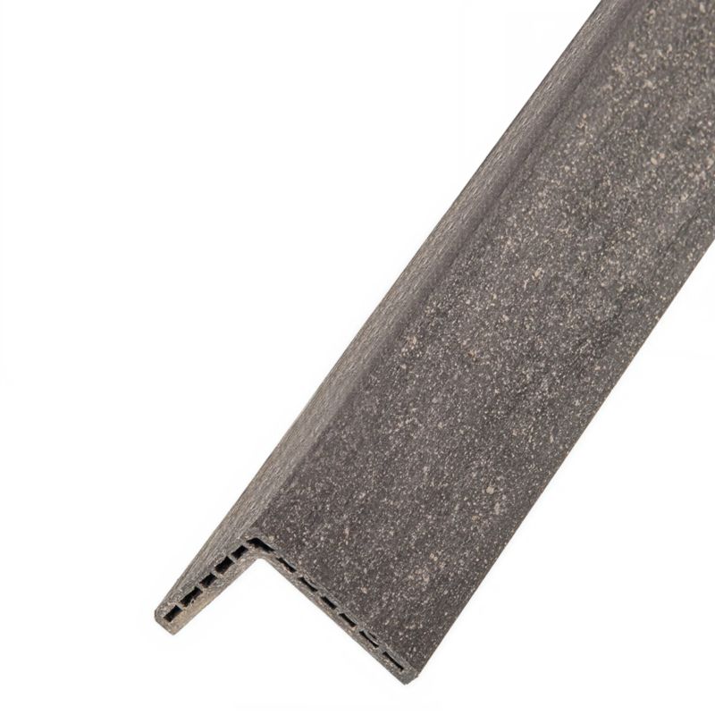 Listwa maskująca WPC typu L (kątowa) NORDECK ProDeck - 400 cm Antracyt 1 szt.