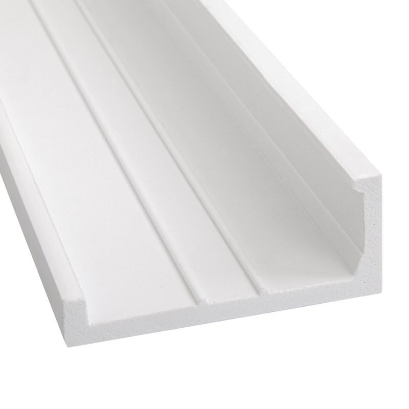 Listwa maskująca Deco 4 x 10 x 200 cm biała