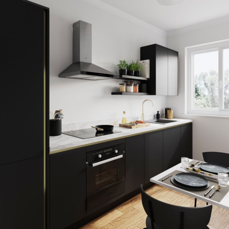 Listwa maskująca do zmywarki GoodHome Innovo mosiądz