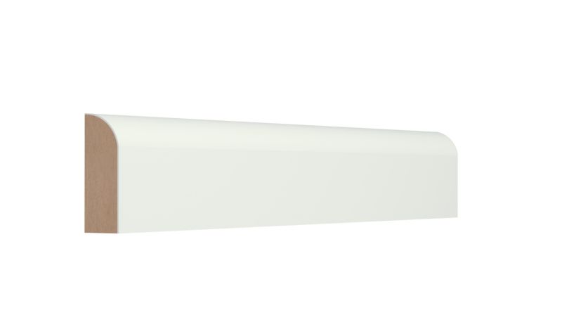Listwa maskująca MDF 14 x 44 x 2100 mm square biała