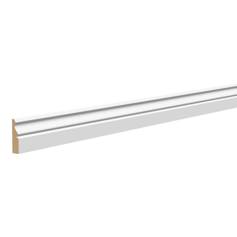 Listwa maskująca MDF 18 x 69 x 2100 mm ogee biała