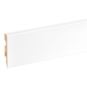 Listwa MDF GoodHome 60 mm biała lakierowana decor 4