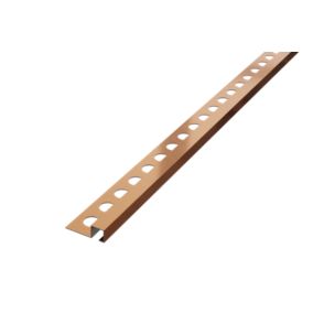 Listwa narożna glazurnicza Qs Lambro miedziany mat 1cm x 270cm 1 szt.