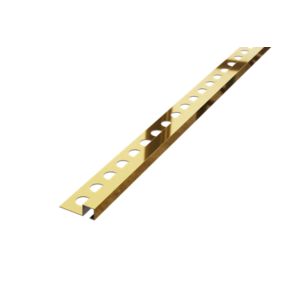 Listwa narożna glazurnicza Qs Lambro złoty połysk 1.2cm x 270cm 1 szt.