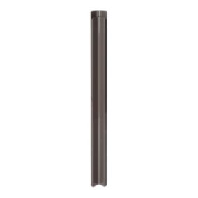 Listwa narożna do szafki wiszącej GoodHome Garcinia 91 x 6 cm antracyt połysk