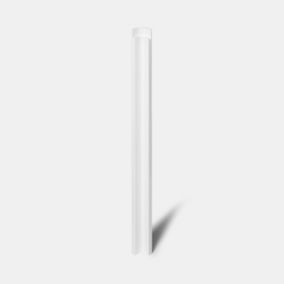 Listwa narożna do szafki wiszącej wysokiej GoodHome Garcinia 89,5 x 5,9 cm biały połysk