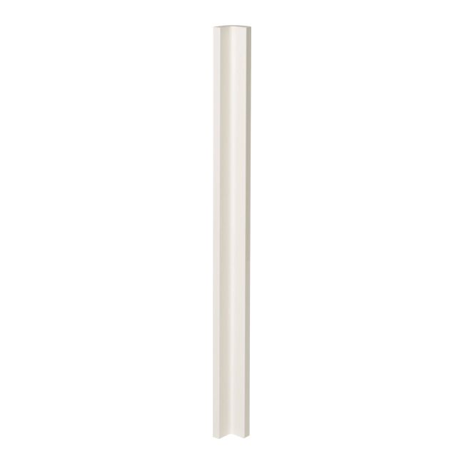 Listwa narożna do szafki wiszącej wysokiej GoodHome Stevia 89,5 x 5,9 cm kremowa połysk