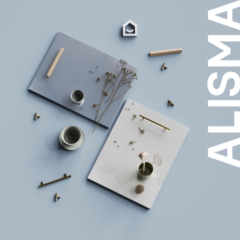 Listwa narożna GoodHome Alisma Innovo 34 x 4,8 cm szara