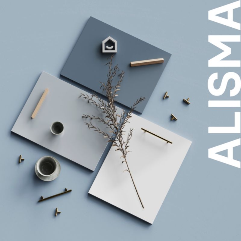 Listwa narożna GoodHome Alisma Innovo 71,5 x 4,8 cm szara