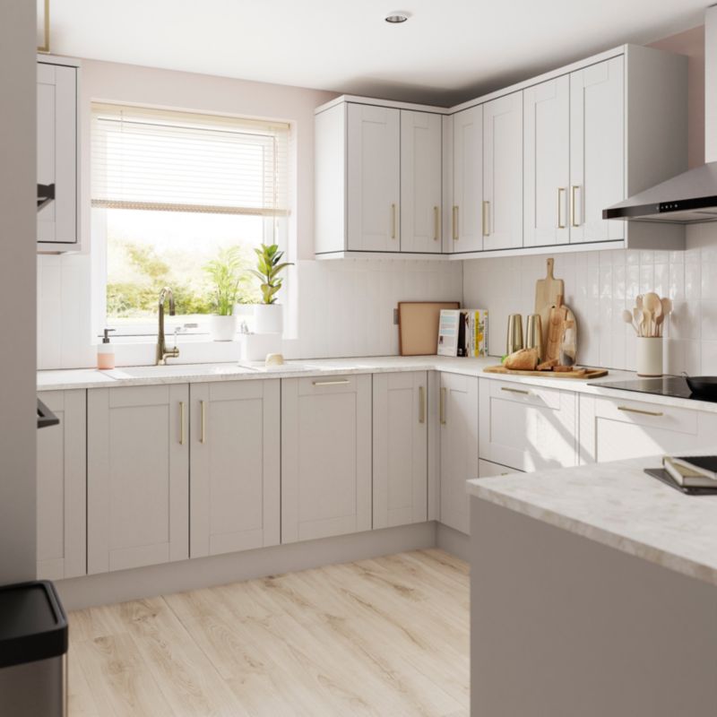 Listwa narożna GoodHome Alpinia 71,5 x 5,9 cm szare drewno