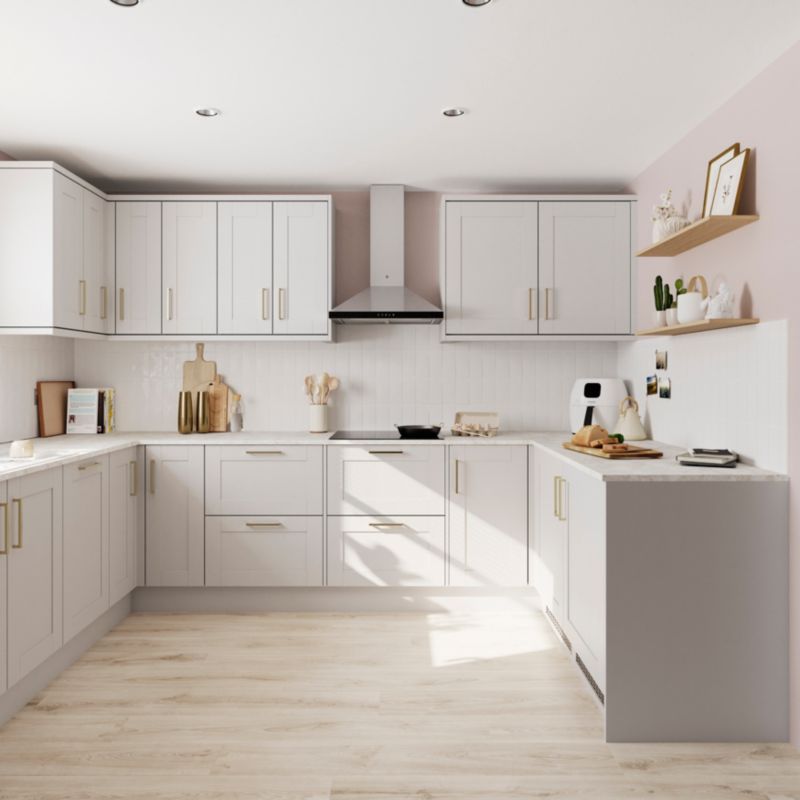 Listwa narożna GoodHome Alpinia 71,5 x 5,9 cm szare drewno