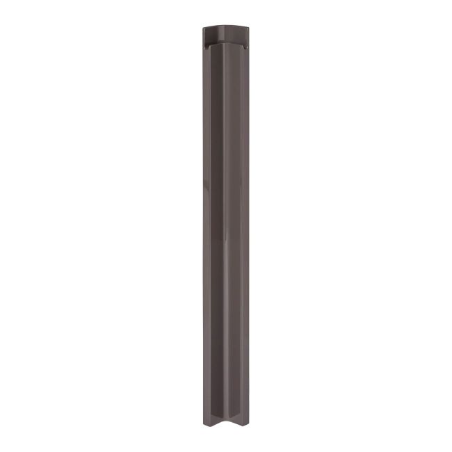 Listwa narożna GoodHome Garcinia 73 x 6 cm antracyt połysk