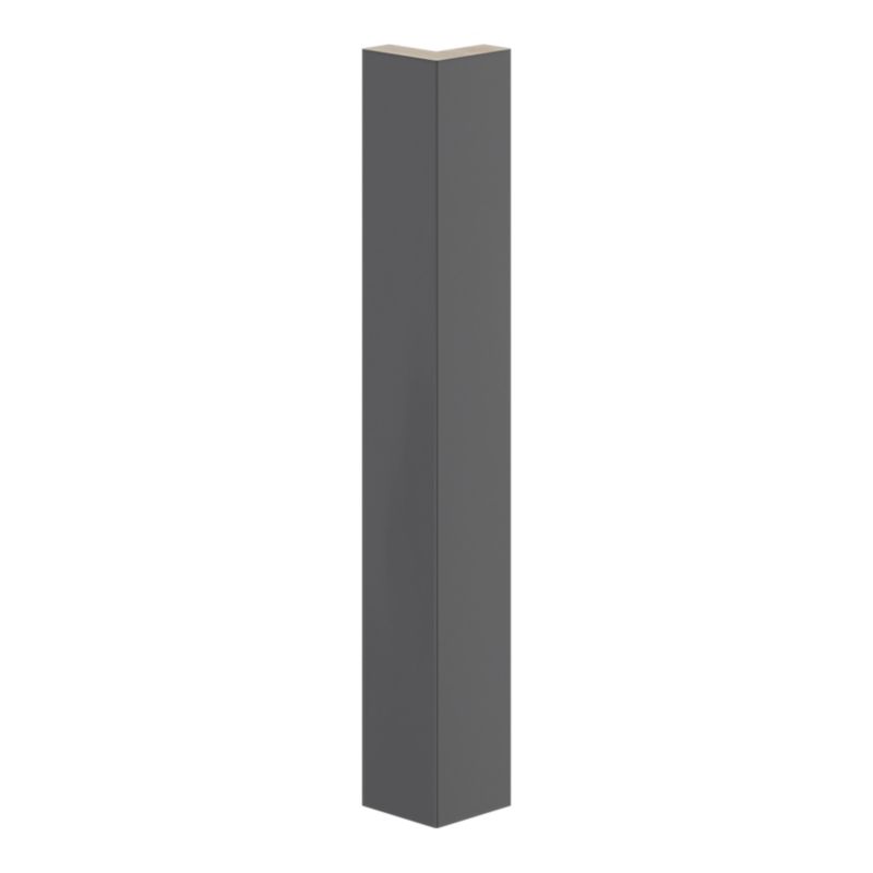 Listwa narożna GoodHome Stevia Innovo 34 x 4,8 cm antracyt