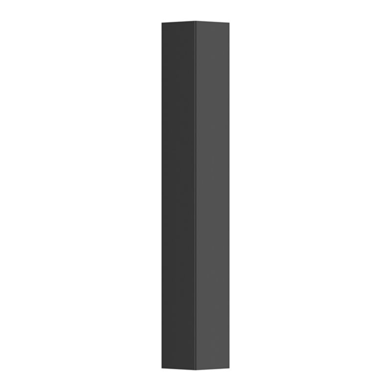Listwa narożna GoodHome Stevia Innovo 34 x 4,8 cm czarny mat