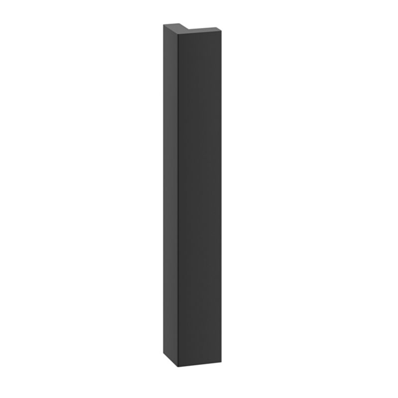 Listwa narożna GoodHome Stevia Innovo 34 x 4,8 cm czarny mat