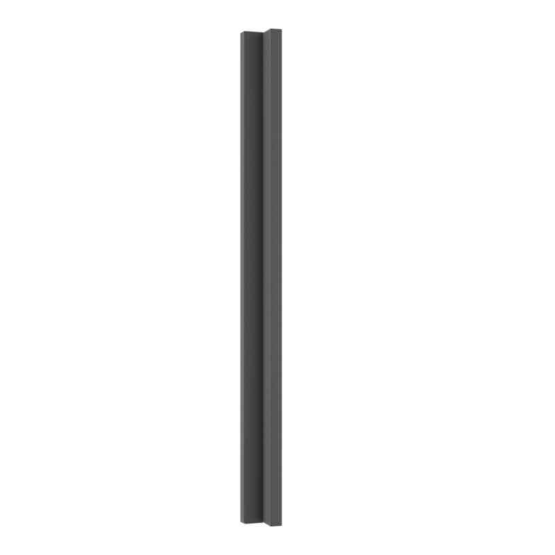 Listwa narożna GoodHome Stevia Innovo 71,5 x 4,8 cm antracyt mat