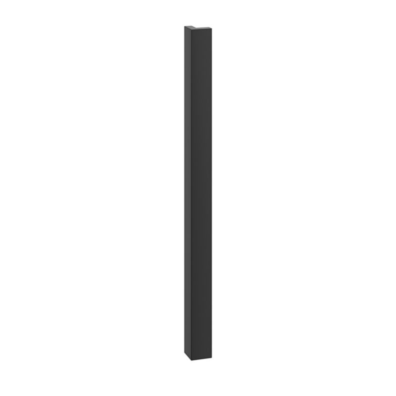 Listwa narożna GoodHome Stevia Innovo 71,5 x 4,8 cm czarny mat
