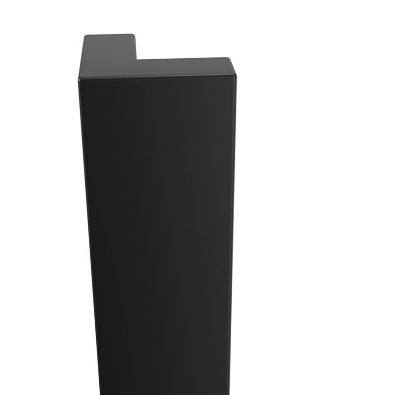 Listwa narożna GoodHome Stevia Innovo 71,5 x 4,8 cm czarny mat
