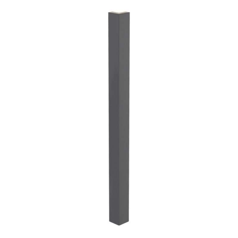Listwa narożna GoodHome Stevia Innovo 71,5 x 5,9 cm antracyt połysk