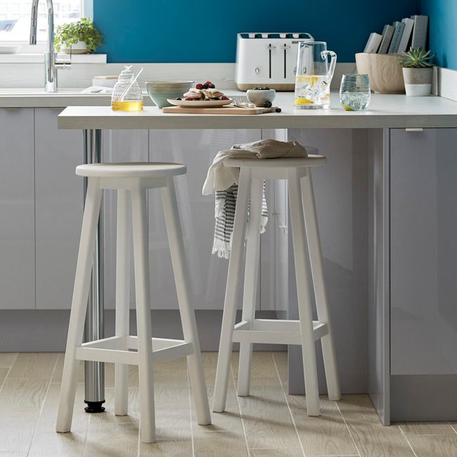 Listwa narożna kątowa GoodHome Alisma 71,5 cm szary połysk