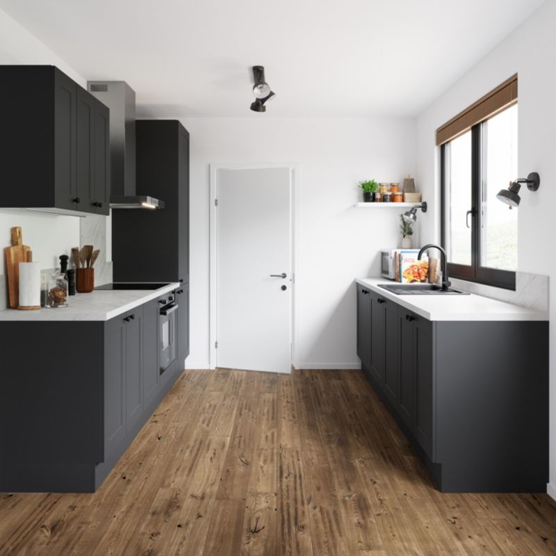 Listwa narożna kątowa GoodHome Artemisia 73 x 2 cm grafit