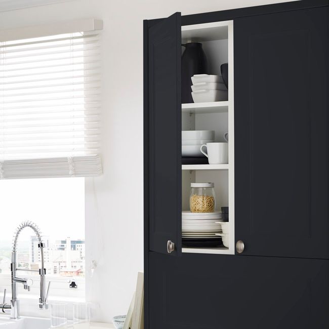 Listwa narożna kątowa GoodHome Artemisia 89,5 cm grafit mat