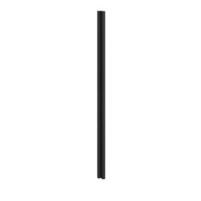 Listwa narożna kątowa GoodHome Stevia Innovo 89,5 x 3,4 cm czarny mat