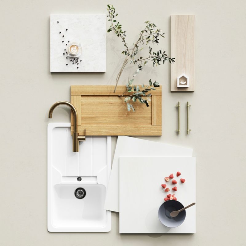 Listwa narożna kątowa GoodHome Verbena 71,5 cm dąb naturalny