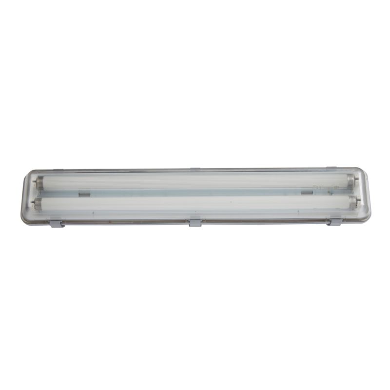 Listwa oświetleniowa Colours Qaanaaq 2 x 18 W IP65 grey