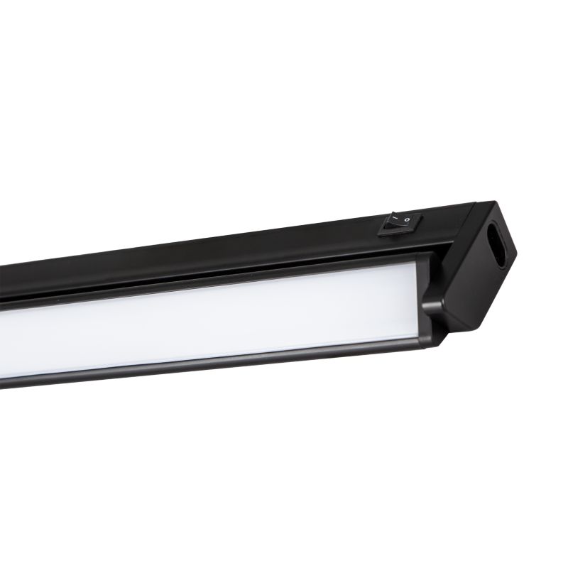 Listwa podszafkowa LED GoodHome Idonie 760 lm czarny