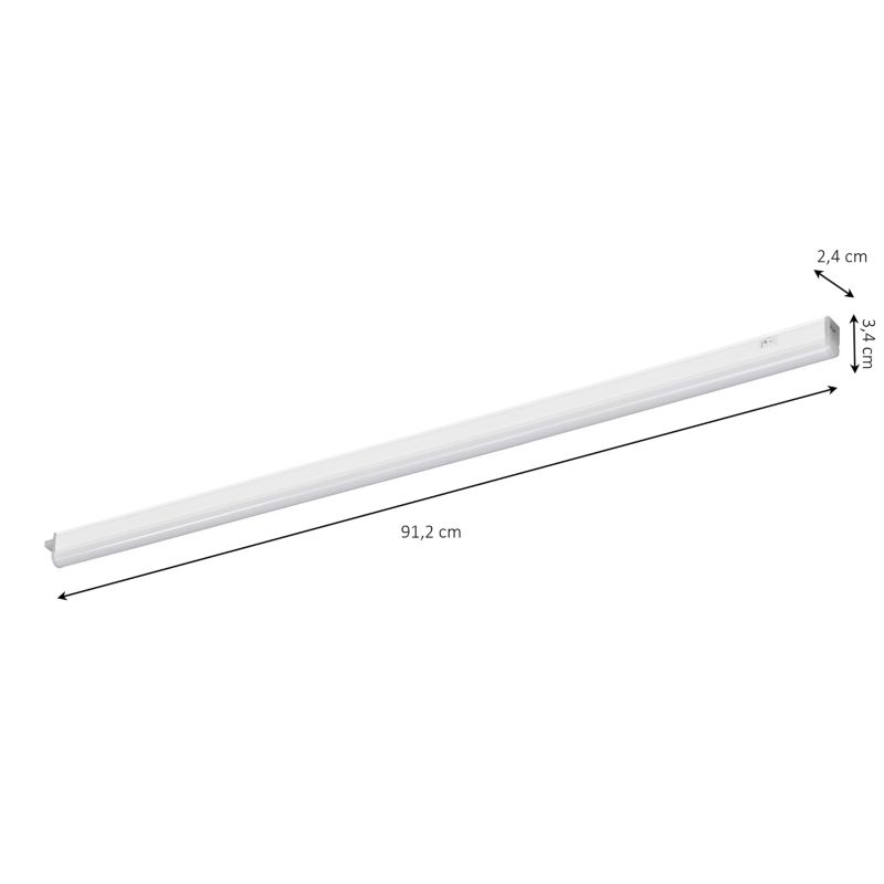 Listwa podszafkowa LED GoodHome Periera 1250 lm 91 cm