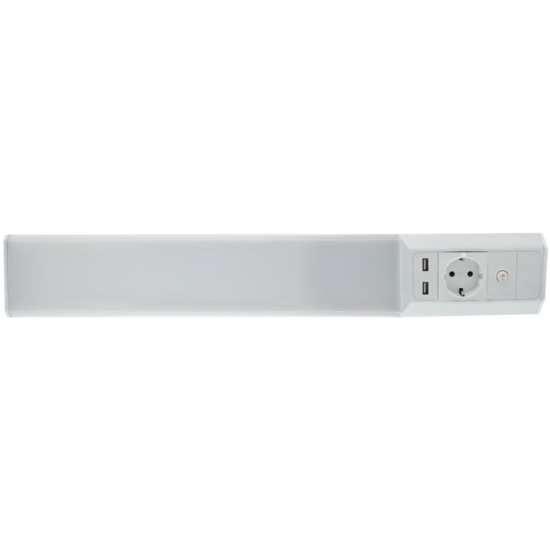 Listwa podszafkowa Mokoli z USB i gniazdem 230V