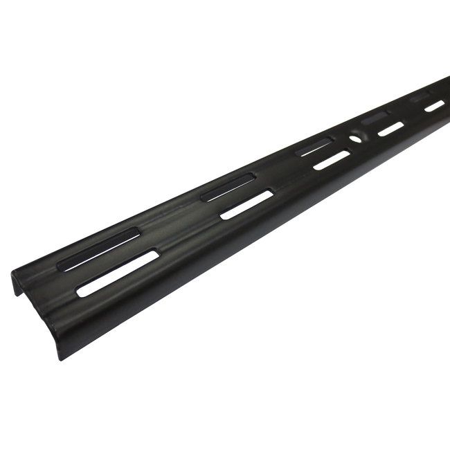 Listwa podwójna Form Twinny 50 cm czarny mat